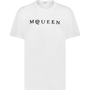 Alexander McQueen, Heren, Tops, Wit, Maat: L