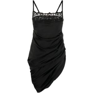 Jacquemus - Saudade Mini Slip Dress - Onderjurk - Zwart