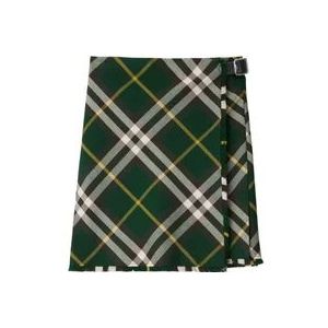 Burberry Ivy Plaid Check Rok , Multicolor , Dames , Maat: 2XS