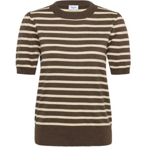 Saint Tropez, Dames, Truien, Bruin, Maat: L Viscose,