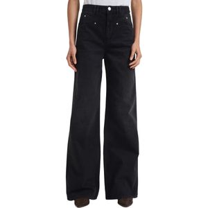 Isabel Marant, Dames, Jeans, Zwart, Maat: XS Katoen,