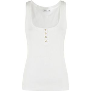 Anine Bing, Dames, Tops, Wit, Maat: L Jersey,