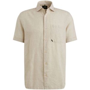 Vanguard, Heren, Overhemden, Beige, Maat: 2XL Katoen,