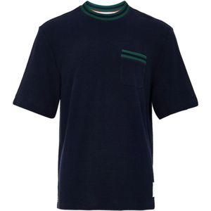 Thom Browne, Heren, Truien, Blauw, Maat: XL Katoen,