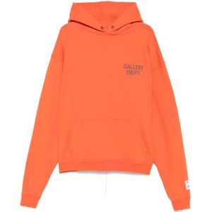 Gallery Dept., Heren, Sweatshirts & Hoodies, Oranje, Maat: S