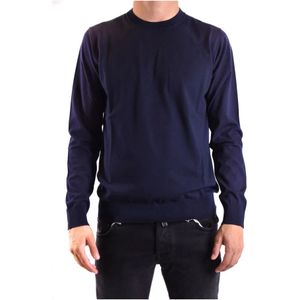 Paolo Pecora, Heren, Truien, Blauw, Maat: L