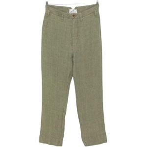 Vivienne Westwood, Heren, Broeken, Groen, Maat: L Leer,