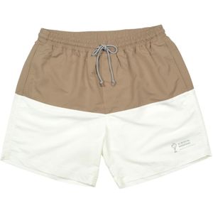 Brunello Cucinelli, Heren, Badkleding, Bruin, Maat: XS Polyamide,