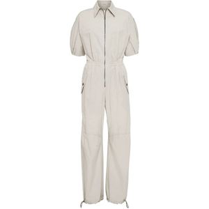 Brunello Cucinelli, Dames, Jumpsuits & Playsuits, Grijs, Maat: S Katoen,