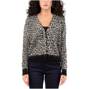 Max Mara Studio, Dames, Truien, Veelkleurig, Maat: L Wol,