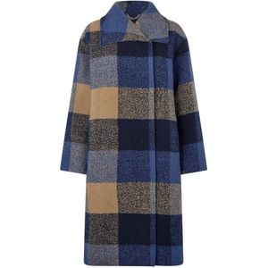 Masai - Navy Blazer - Dames - Veelkleurig - Wol