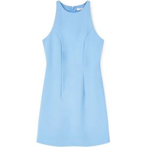 Motivi, Dames, Jurken, Blauw, Maat: XL Viscose,