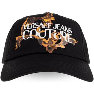 Versace Jeans Couture, Heren, Accessoires, Zwart, Maat: ONE Size Katoen,