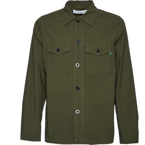 Department Five, Heren, Overhemden, Groen, Maat: XL Katoen,