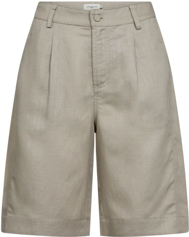 Copenhagen Muse - Natuli Shorts - Grijs - Korte Broeken - Dames - 100% Linnen