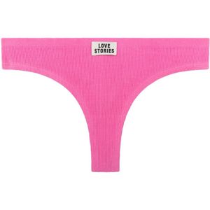 Love Stories, Dames, Ondergoed, Roze, Maat: M Katoen,
