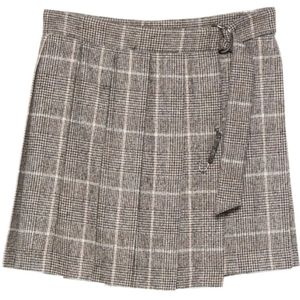 Brunello Cucinelli, Dames, Rokken, Bruin, Maat: S