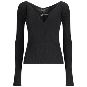 Jacquemus, Dames, Tops, Zwart, Maat: S