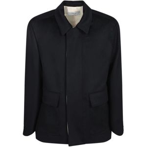 Lardini, Heren, Jassen, Blauw, Maat: XL Kasjmier,