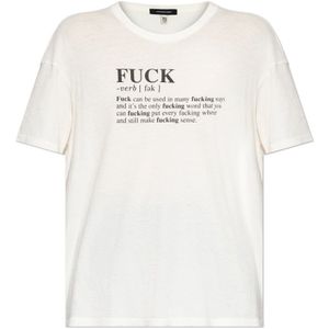 R13, Dames, Tops, Beige, Maat: XS Katoen,