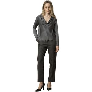 Kocca, Dames, Blouses & Shirts, Grijs, Maat: L