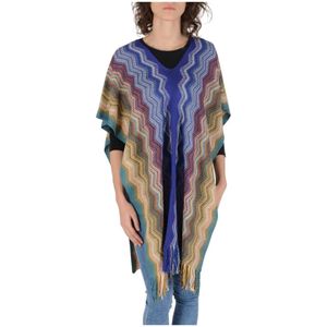 Missoni, Dames, Jassen, Veelkleurig, Maat: ONE Size Wol,