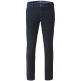 MEYER - Chino - Marine - Regular Fit - Lang/maxi