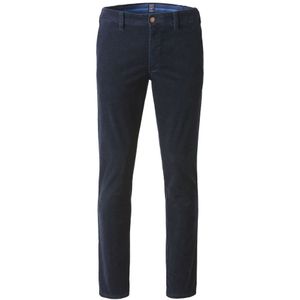 MEYER - Chino - Marine - Regular Fit - Lang/maxi