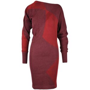 Philosophy di Lorenzo Serafini, Dames, Jurken, Rood, Maat: XS Wol,