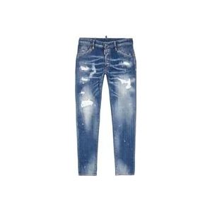 Dsquared2 Slim-fit Jeans , Blue , Heren , Maat: W30