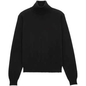 Saint Laurent, Dames, Truien, Zwart, Maat: M Kasjmier,