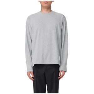 Thom Browne, Heren, Tops, Grijs, Maat: 2XL