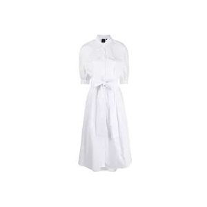 Pinko Shirt Jurken , White , Dames , Maat: M