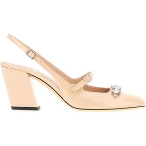Jimmy Choo, Dames, Schoenen, Beige, Maat: 36 1/2 EU