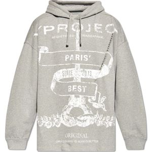 Y/Project, Heren, Sweatshirts & Hoodies, Grijs, Maat: L