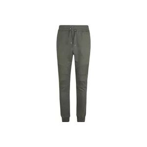 Balmain Groene katoenen joggingbroek Aw24 , Green , Heren , Maat: M