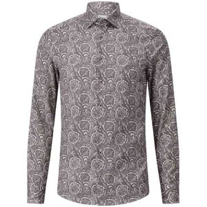 Stenströms, Heren, Overhemden, Grijs, Maat: S