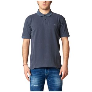 Woolrich, Heren, Tops, Blauw, Maat: S Wol,