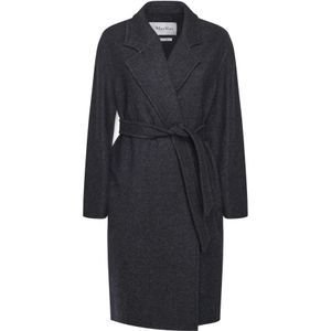 Max Mara, Dames, Mantels, Blauw, Maat: XS Wol,