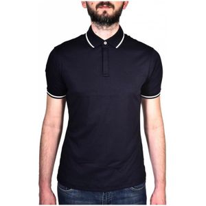 Emporio Armani, Heren, Tops, Blauw, Maat: 2XL