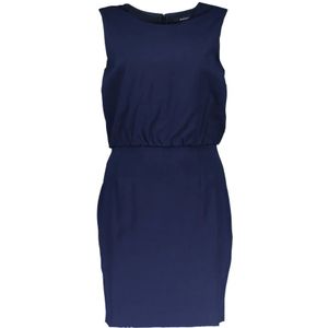 Gant, Dames, Jurken, Blauw, Maat: 2XL Viscose,