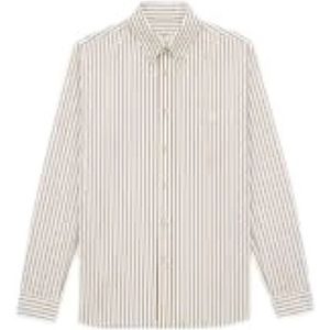 Saint Laurent, Dames, Blouses & Shirts, Beige, Maat: M Zijde,