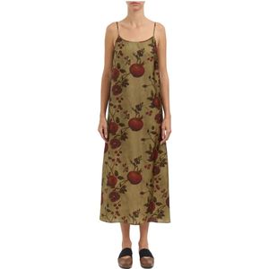 UMA Wang, Dames, Jurken, Veelkleurig, Maat: S Viscose,