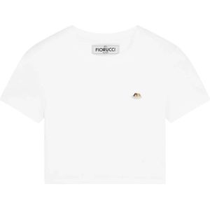 Fiorucci, Dames, Tops, Wit, Maat: S