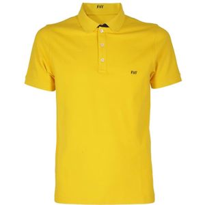 Fay, Heren, Tops, Geel, Maat: M Katoen,