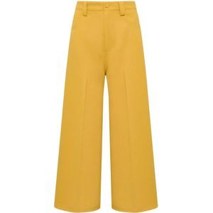 Maliparmi, Dames, Broeken, Geel, Maat: XS