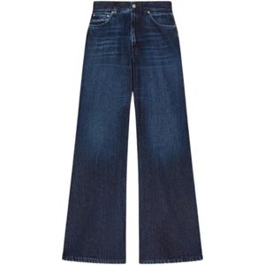 Dondup, Dames, Jeans, Blauw, Maat: W30 Denim,