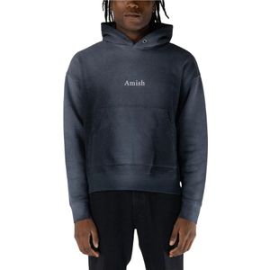 Amish, Heren, Sweatshirts & Hoodies, Grijs, Maat: XS