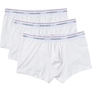 Dsquared2, Heren, Ondergoed, Wit, Maat: 2XL Katoen,