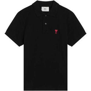 Ami Paris, Heren, Tops, Zwart, Maat: L